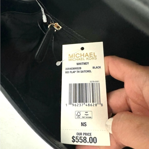 Michael Kors Whitney MD Flap TH Satchel - Picture 7 of 8